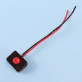 thumbnail image 3 of 5X DC 12V2A Adhesive Base Push Button Momentarily Action Wired Switch for Automobiles, 3 of 8