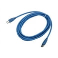 thumbnail image 2 of Nippon Labs USB3-10MM 10ft. Blue USB 3.0 A Male to A Male Cable Gold Plated Connectors, 2 of 2