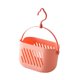 thumbnail image 1 of Organizador de ducha colgante, soporte para champú y jabón con ganchos, cesta de almacenamiento, Rosa, 1 of 9