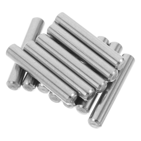 Worgeous 25 Pcs Extra Long Shelf Pins Bookshelf Pegs for Shelves Silver