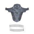 thumbnail image 1 of 2x Guardabarros Cola Guardabarros Plegable para bicicleta de Montaña Guardabarros Trasero, 1 of 8