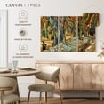 thumbnail image 5 of Elephant Stock The Large Plane Trees Wall Art - Horizontal Multi Panel Canvas - Living Room Wall Decor - Floral And Botanical Multi Panel - Gray And Blue Decor By Vincent Van Gogh - 65" x 42", 5 of 8