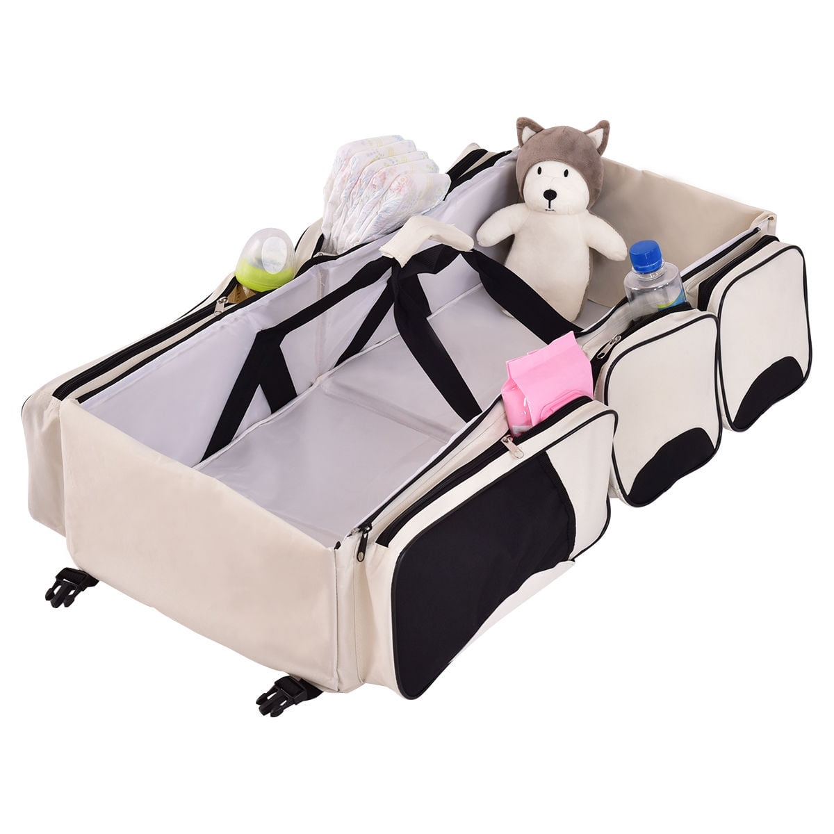 3 in 1 diaper bag bassinet