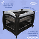 thumbnail image 5 of Cuna Corral Viajero Con Moises Y Cambiador Livorno - IBaby gris, 5 of 8