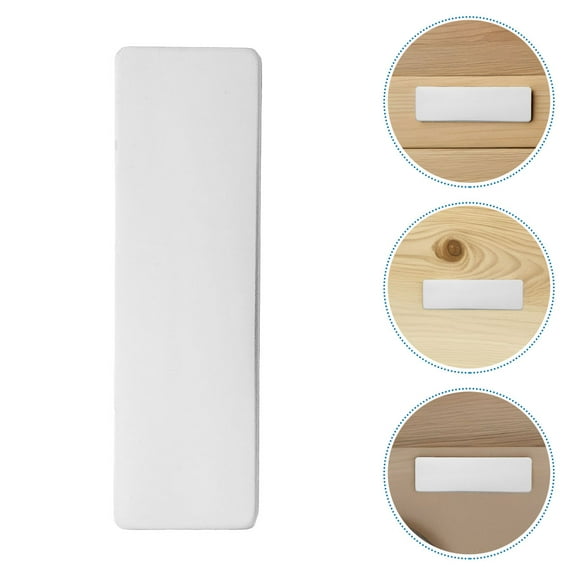 OUNONA 20pcs Name Tag Badge Blanks Stainless Steel Blank Tags With Smooth Edges Ideal For Badges Engraving Diy Projects And Office Name Plate