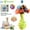 Fruitful Fruit Tree, variant on YOPTOP Flower Craft Kit for Kids - Make Your Own Flower Bouquet with Buttons and Felt Flowers, Vase Art Toy & Craft Project for Children, DIY Activity Gift for Boys & Girls Age 4 5 6 7 8 9 Year Old