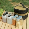 thumbnail image 4 of Oil Bottle Storage Bag, Stylish Look Seasoning Storage Bag Portable Abrasion Proof Lightweight  for Traveling, 4 of 8