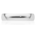 thumbnail image 5 of Platinum 5mm Comfort Fit Plain Classic Wedding Band Ring, 5 of 8