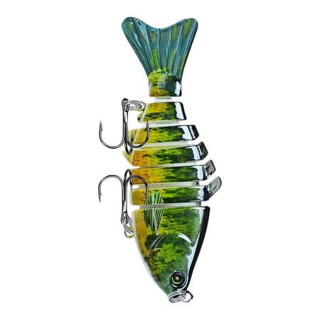 Fishing Lures Bass Lures Crankbait Jointed Swim Baits Yellow