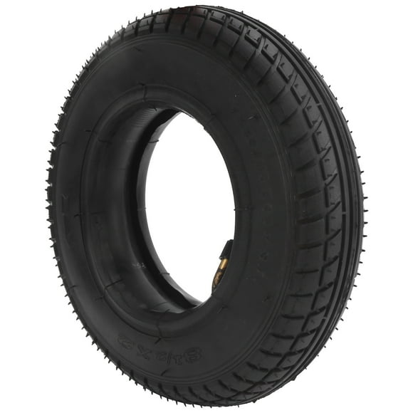 Inner Tube and Cover Tire, Scooter Tires Rubber Pneumatic Rubber Wheel Wear- Pneumatic Electric Scooter Tyre for Garage for Electric Scooter