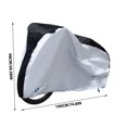thumbnail image 4 of Zentik Bike Cover, Waterproof Polyester Taf, Outdoor Snow and Rain Protection, Dust and Sun Shield, Full Coverage Bicycle Clothing for Storage, Cycling, and Commuting, 4 of 9