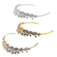thumbnail image 3 of simhoa 1 PC Bride Crown Headband Rhinestone Plum Crown Bridal Jewelry, 3 of 8