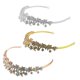 thumbnail image 3 of Rhinestone Tiara seguramente te hará como una princesa elegante Plata Yuyangstore Boda tiara nupcial, 3 of 8