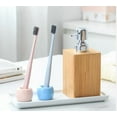 thumbnail image 1 of Dispensador de Jabón y Loción para Baño (280 Ml) | Moderno Recipiente de Madera con Bomba para Jabón de Manos, Champú y Loción | Elegante Accesorio de Baño Fácil de Rellenar para Spa En Casa y Uso Di, 1 of 6