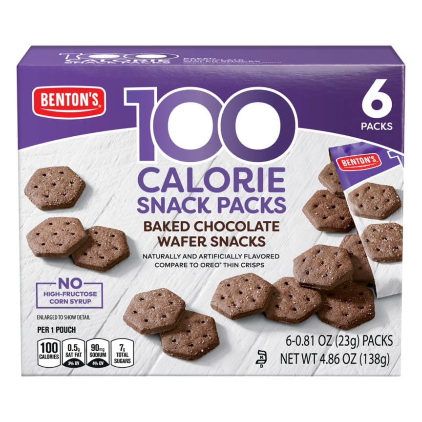 Chocolate 100 Calorie Snack Packs, 6 count- Pack of 5