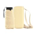 thumbnail image 1 of Petit Parapluie Léger Parapluie de Soleil Imperméable Compact compatible Hommes Femmes Parapluie Pliant compatible Randonnée Marche Extérieur_cadeau de g, 1 of 1