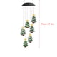 thumbnail image 3 of Campana de Viento Led Solar para Árbol de Navidad con Luces Que Cambian de Color - Decoración Navideña de 70 Cm para Exterior E Interior con Sensor de Luz y Diseño Resistente a La Lluvia, 3 of 7