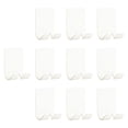 thumbnail image 4 of 10 ganchos para afeitadora con adhesivo para toallas de baño Blanco, 4 of 9