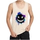 thumbnail image 2 of Chaqueta de Verano sin Mangas de Cuello Redondo para Niños Pequeños, Camisetas de Niños Suaves para Niños Mezcla de Algodón Ropa Deportiva Casual, Lindo Monocromo de Niños, 2 of 5