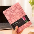 thumbnail image 6 of ipoul Tulip Gifts, Lined Notebook, Undated Monthly Planner, A5, 6"x8", PU Leather Soft Cover, Beautiful Journal for Women, 6 of 8