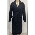 thumbnail image 4 of ZANKLEY Women Long  Coat Double Breasted Trench Coat Fall Winter Clothes, 4 of 10