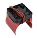 thumbnail image 2 of Ventilador de refrigeración de motor RC de metal 1515 1512 4268, repuestos de motor, ventilador de refrigeración de radiador para Kraton 1/8, accesorios para coche RC rojo, 2 of 7