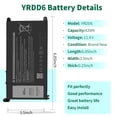 thumbnail image 2 of Batería DMKAOLLK YRDD6 de 42 Wh para Dell Inspiron 15 3000 3583, 2 of 6