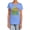 Carolina Blue, variant on DC Martian Manhunter Women's T Shirt, Carolina Blue, Large