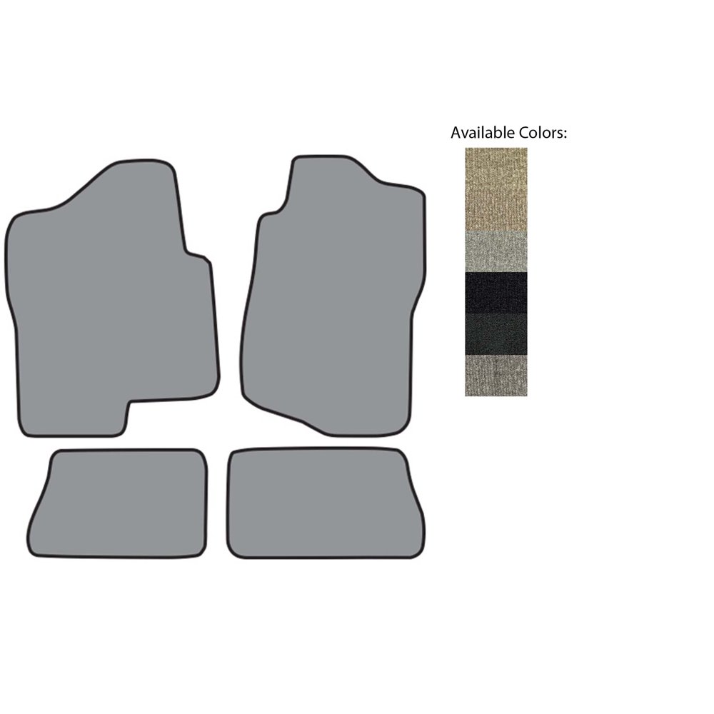 20072013 Chevrolet Avalanche Crew Cab Floor Mat 4pc (FM330 FM330R) 801