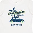 thumbnail image 4 of Inktastic Paradise Beach in Key West with Palm Trees and Car Boys or Girls Baby T-Shirt, 4 of 5