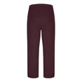 thumbnail image 7 of LEKWK Lounge Pants for Men Casual Pajama Bottoms Soft Sleepwear Elastic Waist with Drawstring Lightweight Relaxed Fit Yoga Joggers for Everyday Home Wear Wine XL, 7 of 7