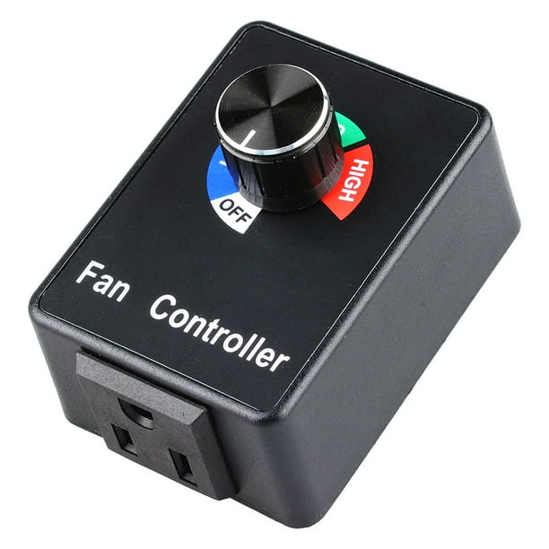 Electronic Fan Speed Controller Variable Adjustor for