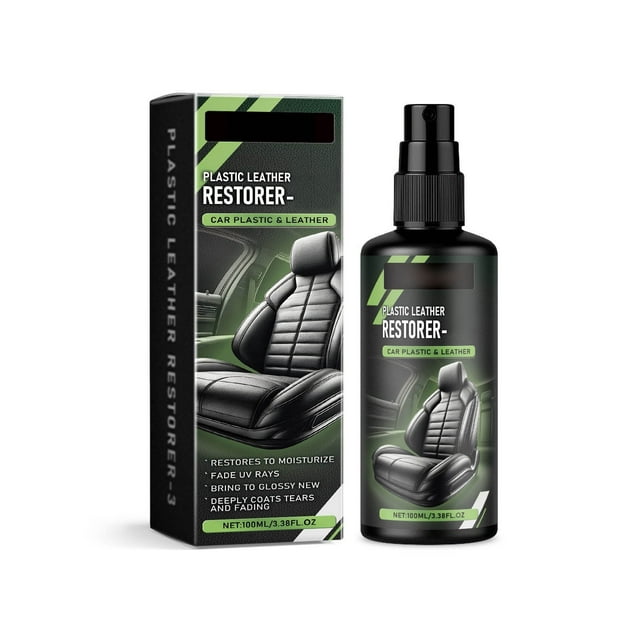 Kieccall 100ml High Efficiency Automotive Interior Leather Retreading Conditioner Agent - Restores Softness, Color Prevents Cracking