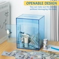 thumbnail image 5 of Clear Acrylic Piggy Bank for Adults Kids, Large and Sturdy Money Saving Jar for Cash Coin with Key Change jar, Saving Box for Wedding, Birthday, New Year Gifts and Fun, 5 of 14