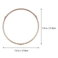thumbnail image 4 of Troglfold Plastic Ring 4pcs Microwave Oven Turntable Ring Roller Replacement Parts,7.01"X7.01"X0.55", 4 of 10