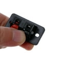 thumbnail image 5 of 10 Pcs 2 Positions Push in Jack Spring Load o Speaker Terminals Connector, 5 of 6