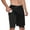 Black, variant on Men's 2 in 1 Running Shorts Quick Dry Workout Athletic Shorts with Pocket Red,up to 3XL