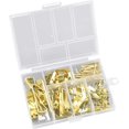 thumbnail image 3 of Ganchos de pared de metal LIUYMXG juego de ganchos para cuadros con kit de clavos color dorado, 3 of 5