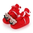 thumbnail image 6 of Christmas Booties Soft Baby Santa Winter Warm Slippers Snow Boots Crib Shoes, 6 of 6