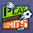 thumbnail image 3 of CafePress - Nerf Beyond Limits T Shirt - Womens Tri-blend T-Shirt, 3 of 4