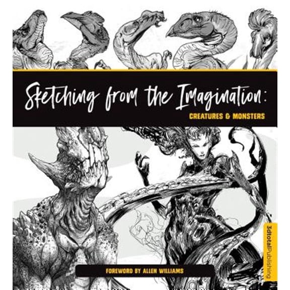 Pre-Owned Sketching from the Imagination: Creatures & Monsters Paperback