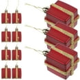 thumbnail image 4 of Jiyike 12pcs Christmas Gift Box Shape Hanging Ornament Xmas Tree Hanging Pendant Xmas Decor, 4 of 11