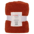 thumbnail image 6 of Mainstays Kids Cozy Plush Throw, Orange, 50" x 60", 6 of 6