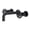 Matte Black, variant on Kingston Brass KS8120RX Belknap Double-Handle 3-Hole Wall Mount Bathroom Faucet in Matte Black