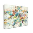 thumbnail image 3 of Exciting Tropical Shapes Abstraction Blue Red Pop 40 in x 30 in Painting Canvas Art Print, by Stupell Home Décor, 3 of 5