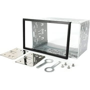 Vanku Universal Double Din Installation Dash Kit Mounting Metal Fitting Cage for 2 DIN Car Stereo Radio