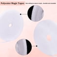 thumbnail image 3 of 4rolls 2 style Polyester Magic Tapes Hook & Loop Tapes White 6x1.8mm 5m/roll 2 style/rolls craft product toy, 3 of 9
