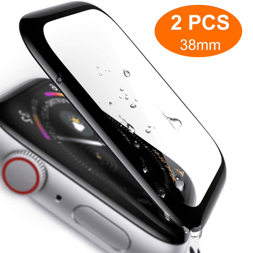 2 Pieces Compatible for Iwatch Tempered Glass Screen Protector Apple