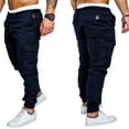 thumbnail image 2 of Men Slim Fit Jogger Cargo Pants Casual Outdoor Sweatpants with Pockets, 2 of 2