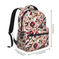 thumbnail image 2 of Disketp Guitar Skull rock Mochila Estampada para Hombre y Mujer – Mochila Ligera Clásica con Múltiples Bolsillos para Universidad, Trabajo y Viajes-One Size, 2 of 5